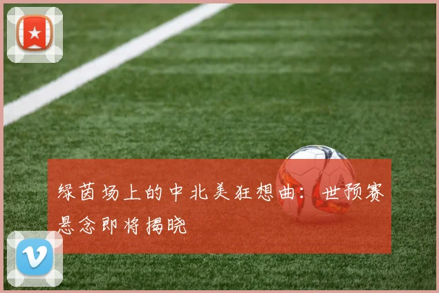 绿茵场上的中北美狂想曲：世预赛悬念即将揭晓